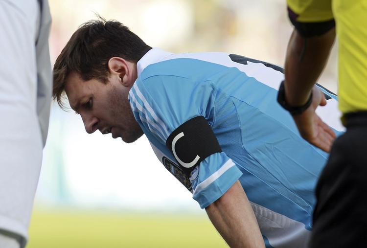 Afbrænder. Lionel Messi burde have sikret Argentina sejren med sin niende scoring  i kvalifikationen. 