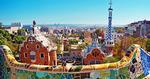 Forårstur. Park Guell i Barcelona - skabt af Eusebi Güell og Antonio Gaudí - er en af den katalanske bys store seværdigheder . 