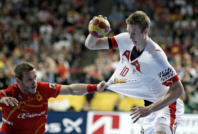 Skytte. Den danske back var i år med til at tabe VM-finalen til Spanien i Barcelona. 