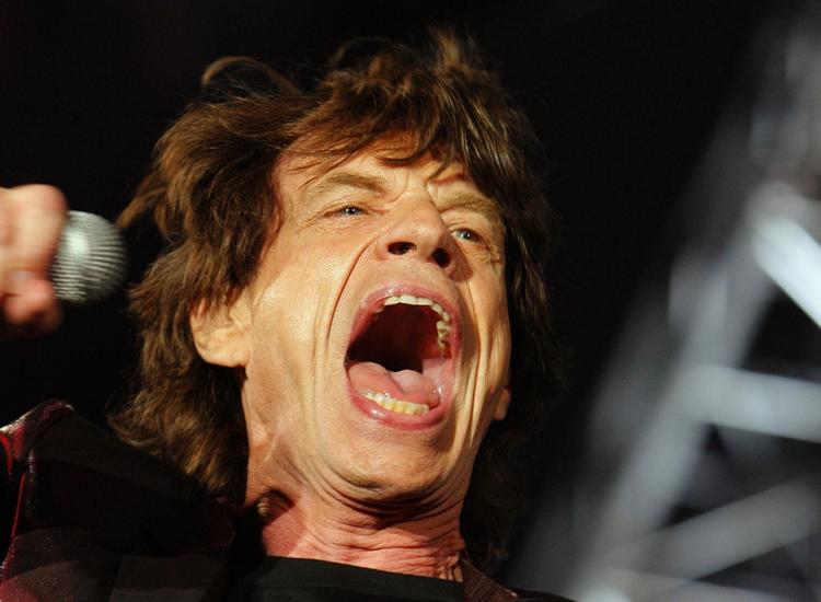 The Rolling Stones med Mick Jagger i forgrunden er hovednavn på dette års Glastonbury Festival, som afholdes fra 28. til 30. juni. 