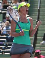 Titelkurs. Maria Sharapova vandt for et par uger siden den store turnering i Indian Wells, hvor hun besejrede Caroline Wozniacki i finalen. 