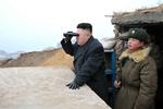 Krigsretorik. Den nordkoreanske diktator, Kim Jong-un har blikket rettet mod naboen i syd. Arkivfoto. 