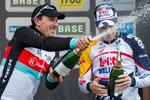 Vinderen. Mens Fabian Cancellara fejrede sejren i Flandern Rundt lykkedes det kun tre ryttere fra hans tidligere hold at gennemføre. 
