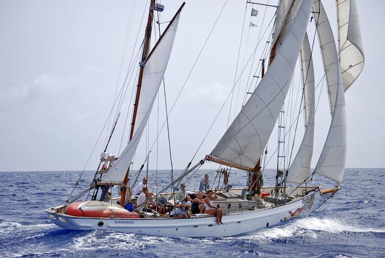 søulk. Troels Kløvedal har levet på verdenshavene, siden han sammen med venner købte skibet 'Nordkaperen' i 1967. Og de maritime eventyr er ikke slut. Han planlægger nye togter til bl.a. Tahiti. Foto: Jyllands-Posten 