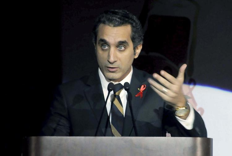 Anklaget. Bassem Youssef er uddannet hjertekirurg, men er nu landets mest kendte satiriker. 
