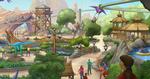 Øglepark. Når Jurassic Dream Theme Park åbner i 2014 kan den komme til at se således ud. 