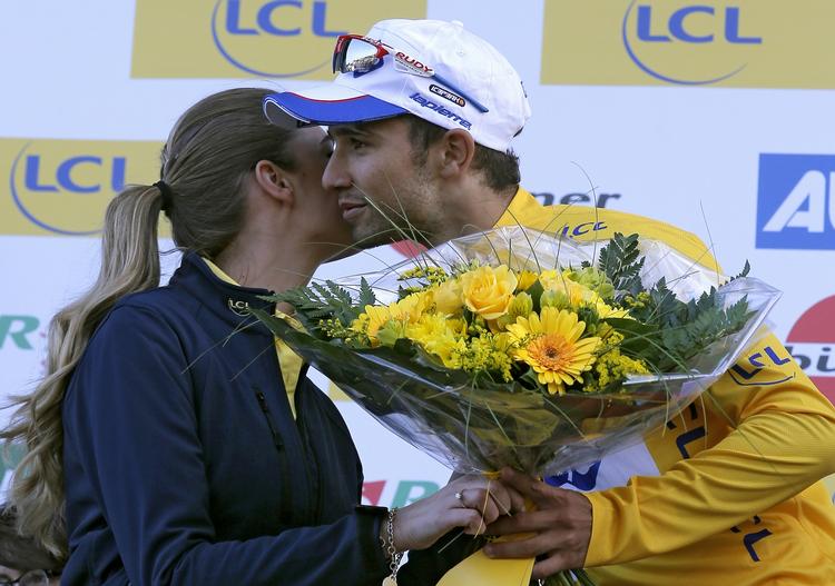 udbrud. Nacer Bouhanni førte sig i sidste måned frem i Paris-Nice, men var i dag stærkt utilfreds med modstanders kørsel. 