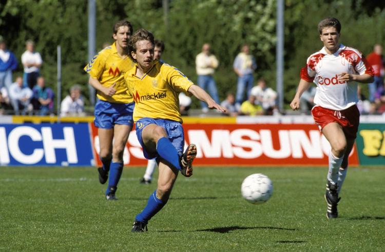 Rekordmand. Bjarne Jensen var med til at vinde Brøndbys første mesterskab tilbage i 1985. Arkivfoto. 