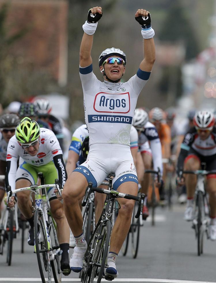 sprinter. Marcel Kittel viste igen sine færdigheder i spurten frem i dagens Scheldeprijs. 