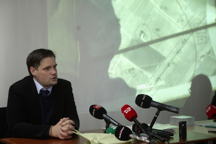 Efterretninger. Anders Kærgaard stod sidste år frem på et pressemøde og fortalte om sine oplevelser i Irak. 