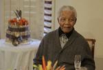 Indlagt. Nelson Mandela blev forrige onsdag indlagt med en lungeinfektion. 