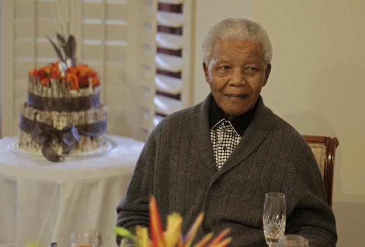 Indlagt. Nelson Mandela blev forrige onsdag indlagt med en lungeinfektion. 
