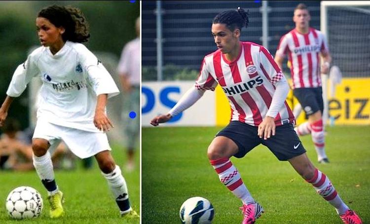 Forvandlingen. Den unge FCK'er er nu i PSV Eindhoven, hvor Alexander Jacobsen er klubkammerat med Mathias 'Zanka' Jørgensen. 