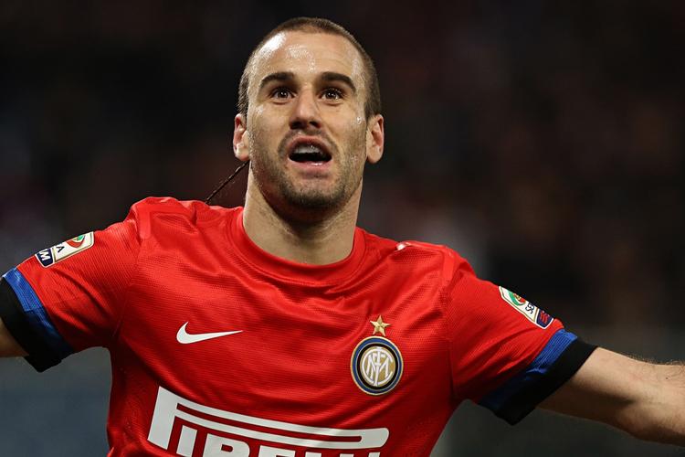 Scor. Rodrigo Sebastian Palacio førte Inter til sejr mod Sampdoria i midtugen og skulle gerne gøre det igen mod Atalanta, hvis Læsernes Tipsklub skal vinde. 