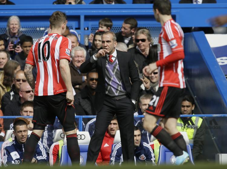 Debutant. Sunderland havde for første gang Paolo di Canio på bænken, men det blev til endnu et nederlag. 