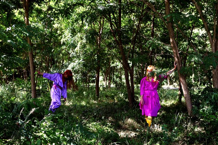 Gemmeleg. Maskeringen er vigtig for den svenske søskendeduo The Knife, der består af Olof Dreijer og Karin Dreijer Andersson. 