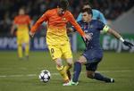Tvivlsom. Lionel Messi (t.v.) løb ind i en sjælden skade i 2-2-mødet med PSG i sidste uge. 