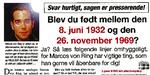 annonce. Et eksempel på en annonce, som den husstandsomdelte Nyt om Boligen bragte. Annoncen er dog ikke en af dem, avisens udgiver er dømt for. Eksemplet er set hos Forbrugerbloggen.dk, der har været kritisk over for medier, der bragte den type annoncer. 