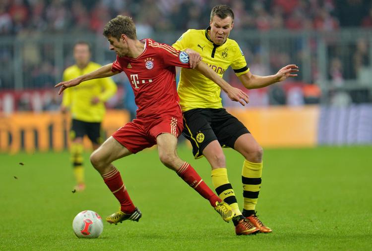 tvekamp. Bayern München har udkæmpet hårde kampe med Dortmund i Bundesligaen de seneste år. 