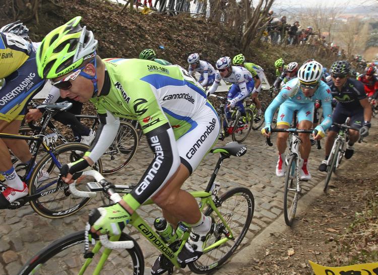Tomgang. Det er ved at være et par uger siden, Peter Sagan har vundet et cykelløb. 