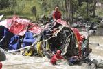 ULYKKE. Voldsom busulykke i Peru. mere end 33 personer frygtes dræbt. 
