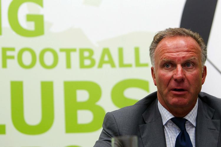 ECA. Organisationen har 197 klubber som medlemmer og den tidligere stjernespiller Karl-Heinz Rummenigge er formand. Arkivfoto. 