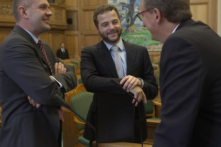 FORTRØSTNINGSFULD. Uddannelsesminister Morten Østergaard (R) er sikker på, at der nok skal blive fundet en løsning på SU-problem. 