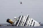 Ulykkesskib. 32 passagerer mistede livet, da Costa Concordia stødte på grund ud for Italiens kyst i januar 2012. 