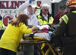 Skader. Flere af de tilskadekomne efter eksplosionerne ved Boston Marathon har svære skader. 