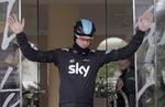 agterud. Bradley Wiggins kom ikke godt fra start i froberedelserne til Giro d'Italia. 