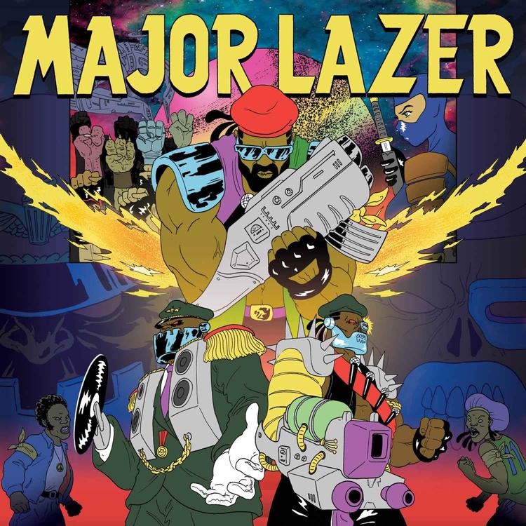 Dance. Major Lazer er en jamaicansk kommandosoldat, der har laserkanoner i stedet for arme. Nu skal han befri universet, men det lyder mest son en, der blot sætter festen fri. 