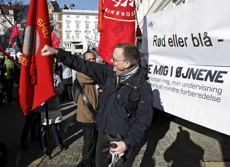 Konflikt. Formand for Danmarks Lærerforening Anders Bondo Christensen er klar til forhandle om, hvor meget tid lærerne skal have til at forberede undervisningen. (arkivfoto) 