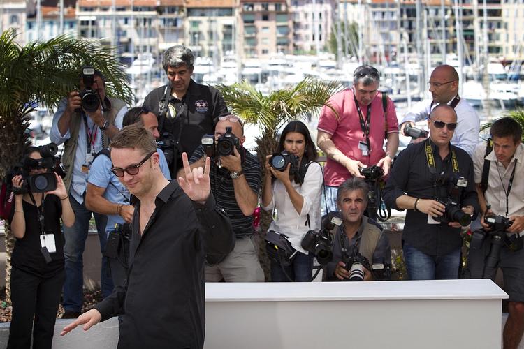 Film. Nicolas Winding Refns nye film 'Only God Forgives' er udtaget til hovedkonkurrencen om Guldpalmen i Cannes i år. Her ses Winding Refn i Sydfrankrig for to år siden. 