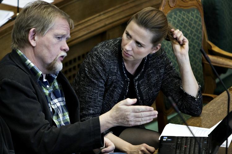 UTILFREDS. Enhedslistens Christian Juhl er ikke tilfreds med beskæftigelsesminister Mette Frederiksens nye kontanthjælpsreform. 