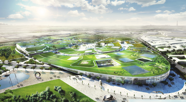 Grønt. Byen skal kombinere boliger og forretninger med små landbrug og vandrestier. 