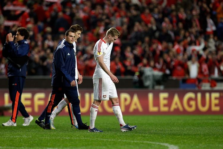 Exit. Andre Schürrle har i denne sæson spillet Europa League med Leverkusen. I næste sæson står der muligvis Champions League på programmet med Chelsea. 