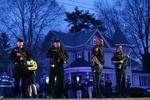 Police Converge Mass