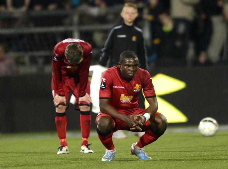 Ombejlet. 20-årige Jores Okore kan meget vel være i gang med sin foreløbigt sidste sæson i Superligaen. 