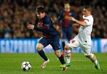 Eneren. Da Messi kom på banen i returkampen mod PSG sørgede han for den aflevering, der udløste 1-1-målet - og dermed spansk avancement. 