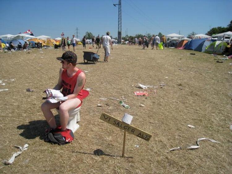 »Det er mine bedste minder fra festivalen«, skriver Hans Christian Skaarup, der vandt billetter sidste år. 