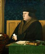 Mester. Den engelske statsmand Thomas Cromwell (1485 – 1540) er her malet af Hans Holbein den yngre. 