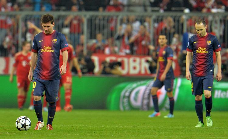 Barcelona. Dagen efter nederlaget mod Bayern-Munchen var dommen over Barcelona-holdet hård i de spanske medier. 