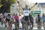 Etapevinder. I Renens var belgieren Gianni Meersman (Omega Pharma-Quick Step) første mand over stregen. 