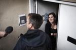 KAFFEMØDE. Det var hyggeligt, men ikke frugtbart, da Anders Bondo Christensen og Michael Ziegler var på besøg hos foreningen Forældre og Skole. 