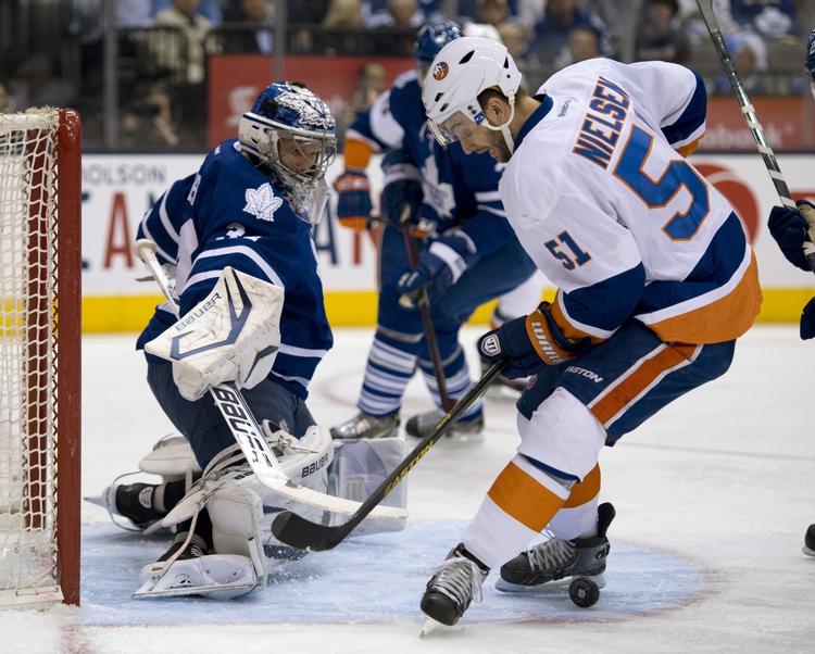 SLUTSPIL. For første gang i sin tid i New York Islanders skal Frans Nielsen spille med i NHL-slutspillet. 