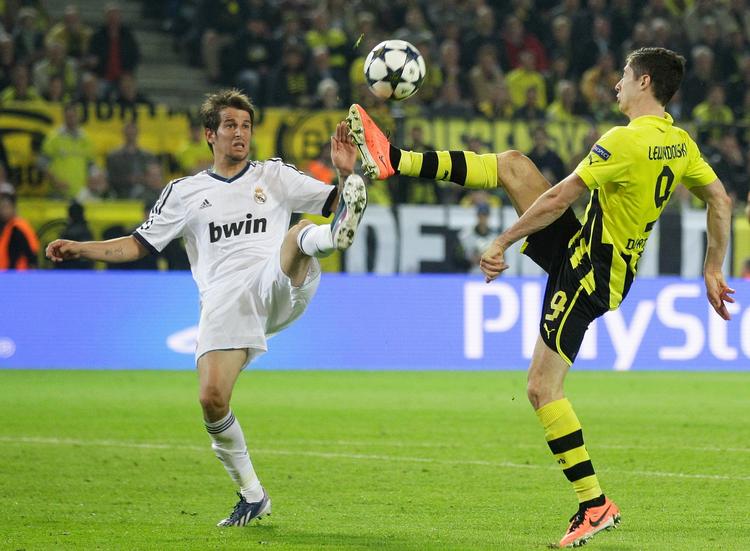Rekord. Som den første nogen sinde i en semifinale scorede Robert Lewandowski fire gange, da Borussia Dortmund vandt 4-1 over Real Madrid. 