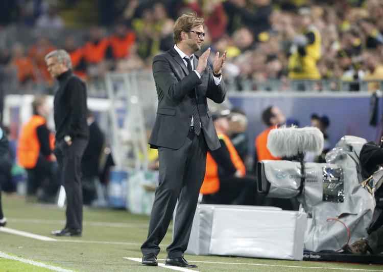 BEGEJSTRET. Både tilskuerne og Mario Götze gjorde Jürgen Klopp glad og stolt. 