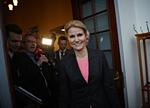 Tiltro. Vi har netop ladet konflikten køre, fordi vi tror på den danske model, siger Thorning på pressemøde. 