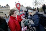 HJÆLP. Danmarks officielle 112 app blev lanceret ved et simuleret færdselsuheld med politi og brandvæsen på stedet tilbage i starten af april. 