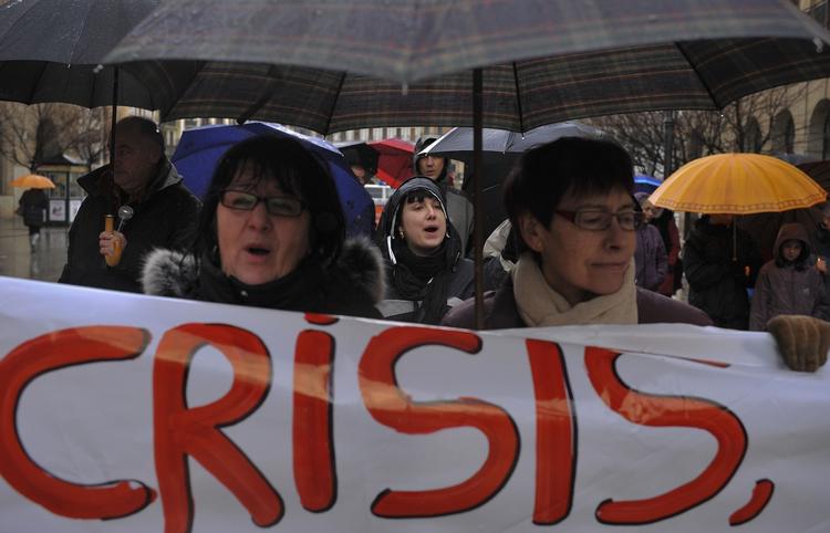 Krise. For første gang i Spaniens historie har arbejdsløsheden passeret mere end seks millioner. 